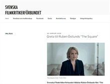 Tablet Screenshot of news.filmkritiker.se